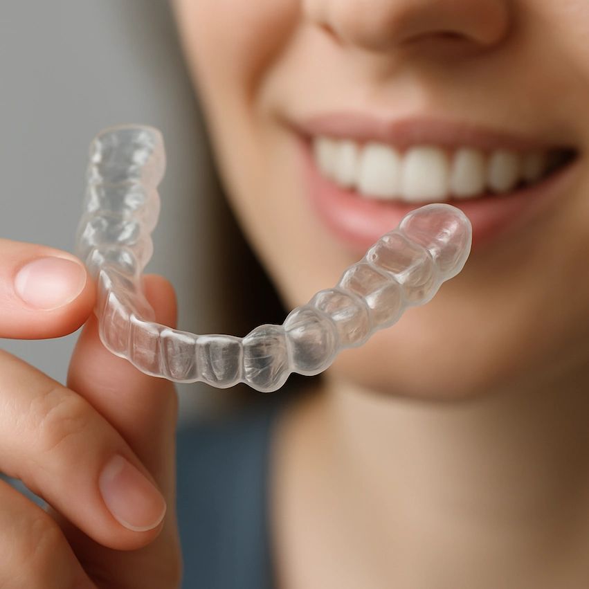 Clear Aligners at The Dentist