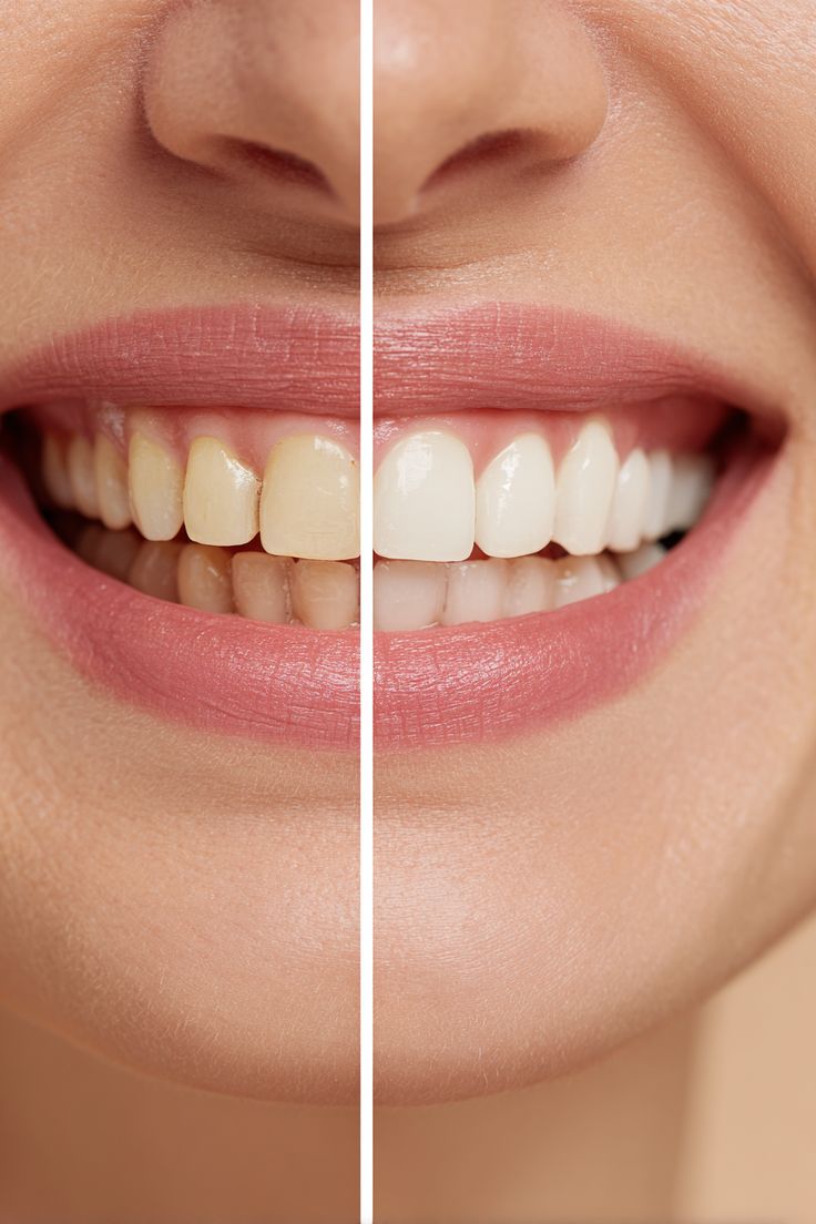Teeth Whitening at The Dentist