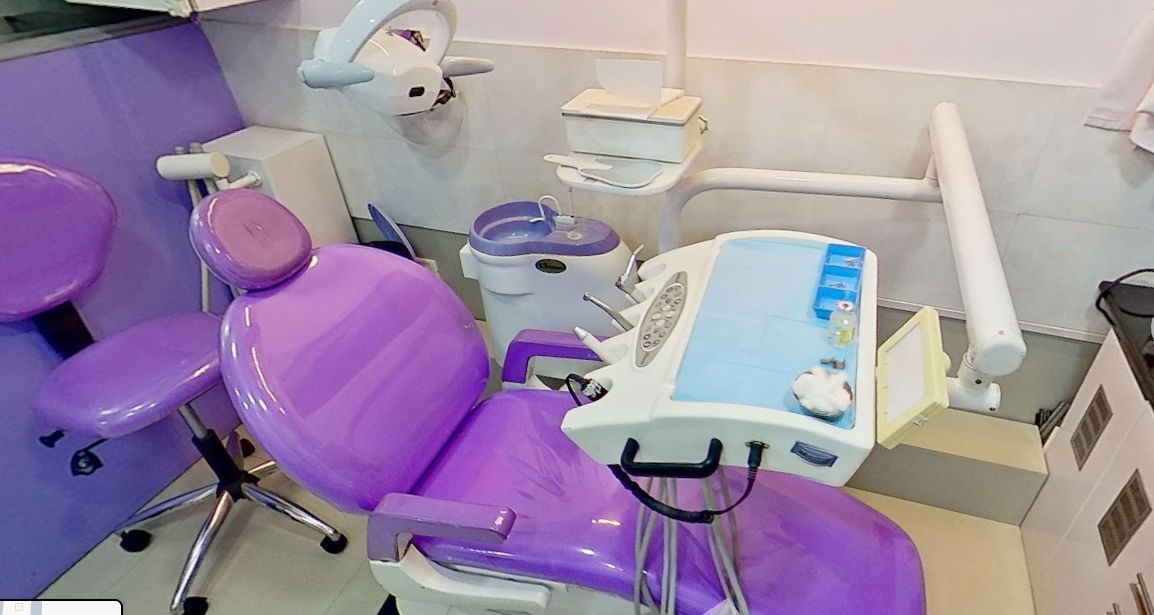 State-of-the-art dental chair and equipment